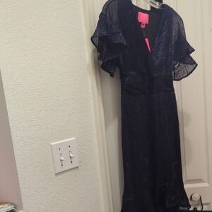 Lilly Pulitzer Sinclaire Short Sleeve Dress NWT Size Xs